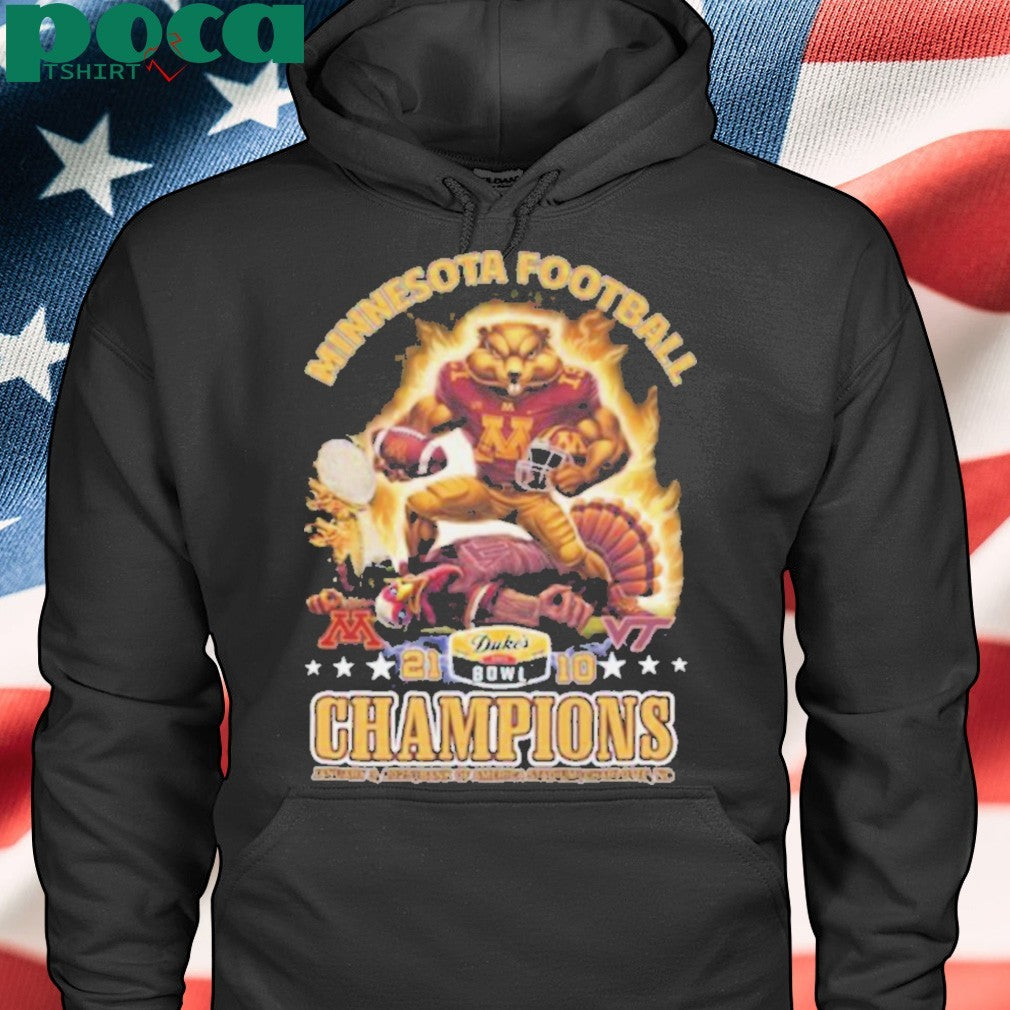 Minnesota Golden Gophers Football Duke’s Bowl Champions 2025 Shirt