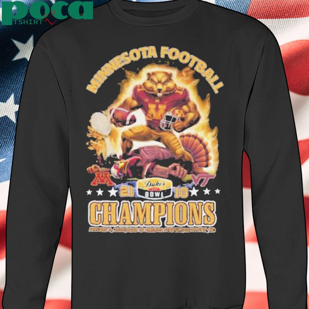 Minnesota Golden Gophers Football Duke’s Bowl Champions 2025 Shirt