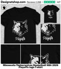 Minnesota Timberwolves Basketball NBA 2026 Playoffs logo shirt