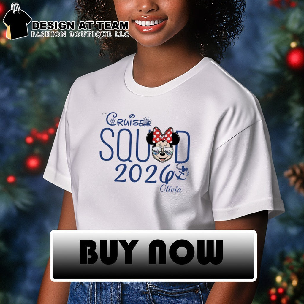 Minnie Cruise Squad 2026 Olivia shirt