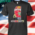 Mississippi Sports Team Map Logo Shirt
