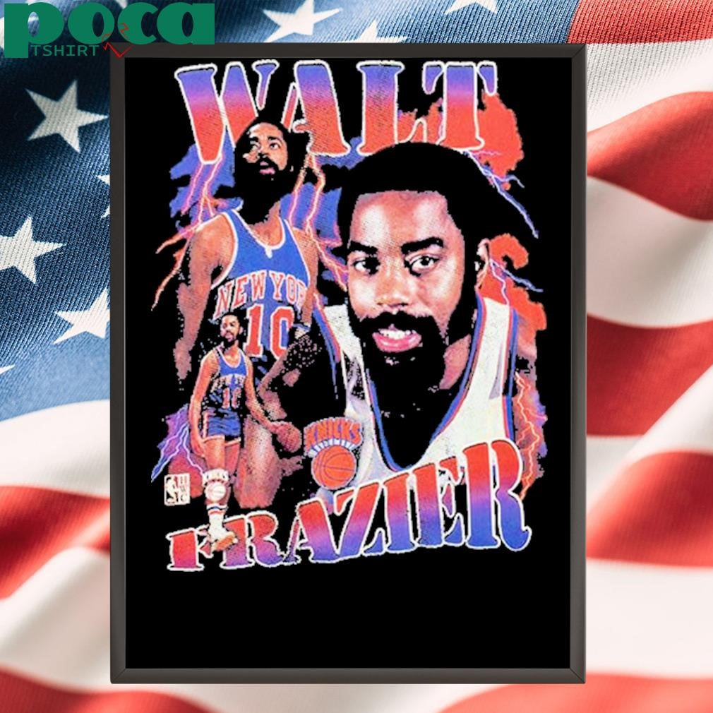 Mitchell And Ness Walt Frazier Stats Graphic shirt