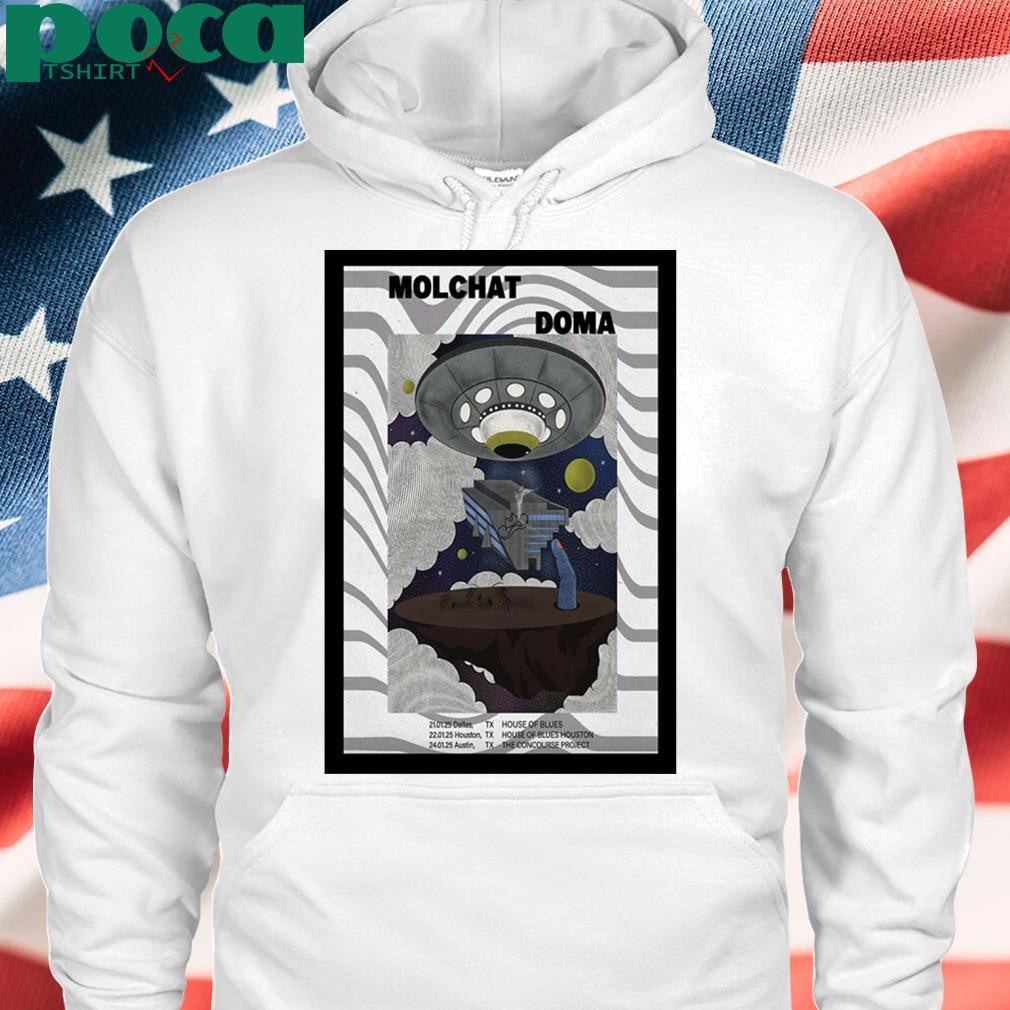 Molchat Doma January 2025 Tour Texas Unisex T-shirt