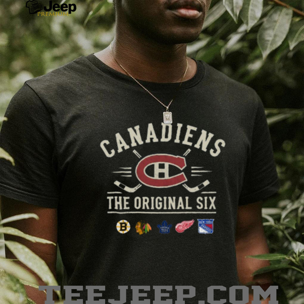 Montreal Hockey Original Six Vintage Classic Sports T Shirt