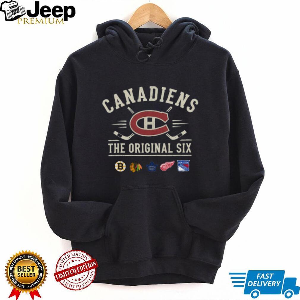 Montreal Hockey Original Six Vintage Classic Sports T Shirt