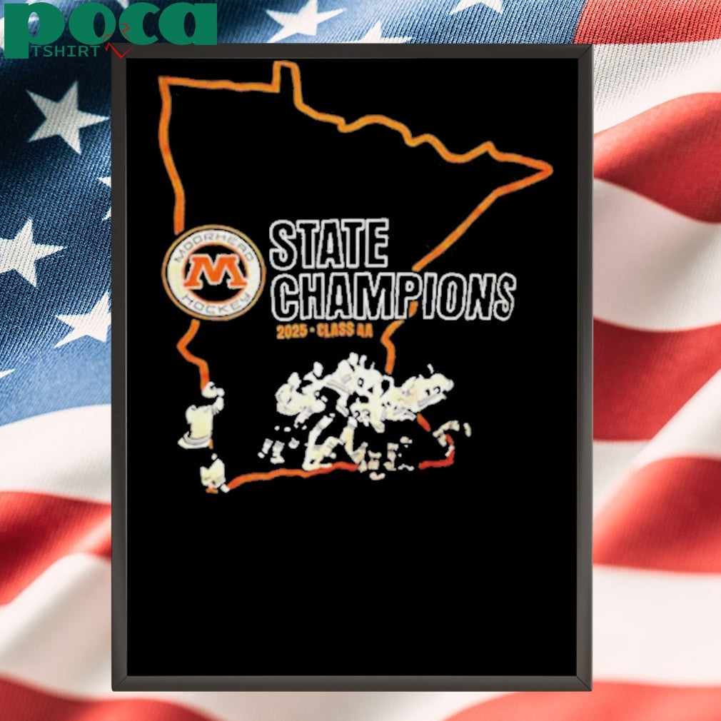 Moorhead Spuds State Hockey Champions 2025 Class AA shirt
