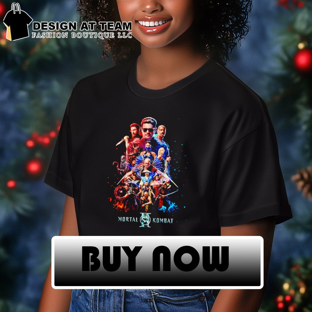 Mortal Kombat 2 movie poster shirt