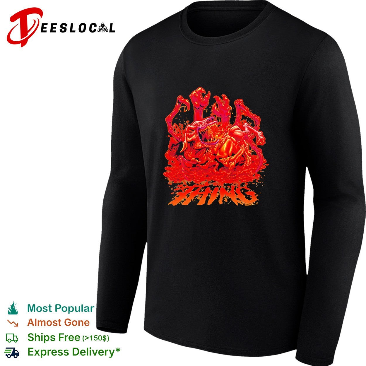 Moster The Thing horror movie sci-fi shirt