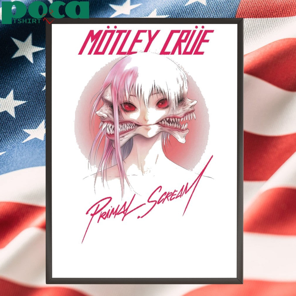 Motley Crue Primal Scream By Brando Chiesa Rockabilia Exclusive shirt