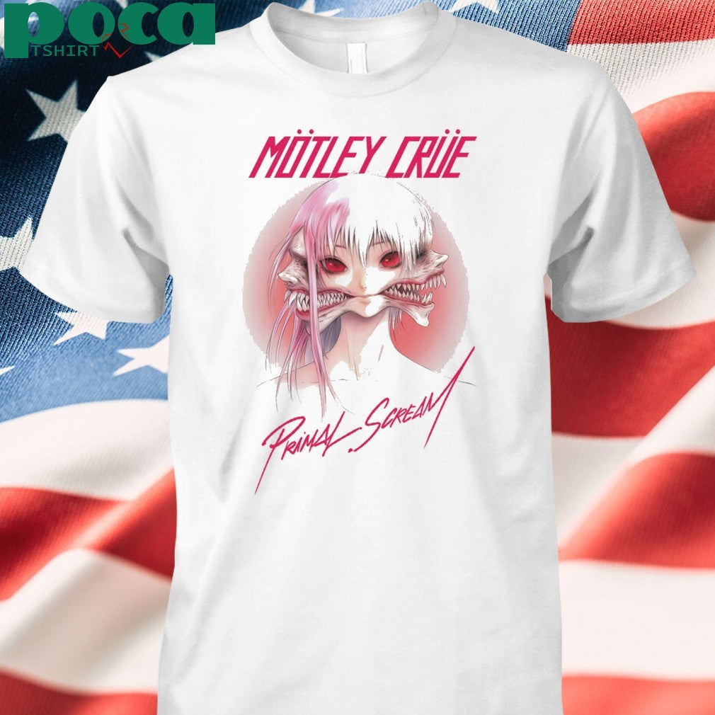 Motley Crue Primal Scream By Brando Chiesa Rockabilia Exclusive shirt