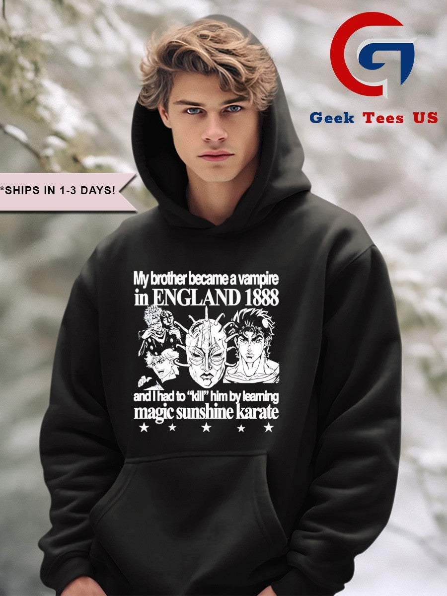 My Brother Became a Vampire in England 1888 shirt