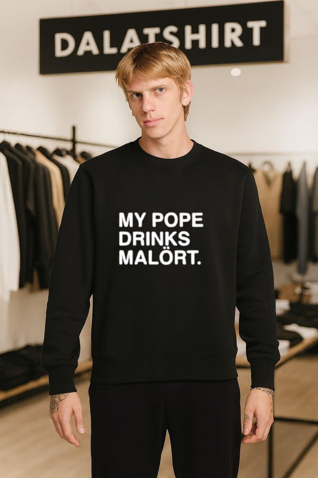 My Pope Drinks Malort shirt