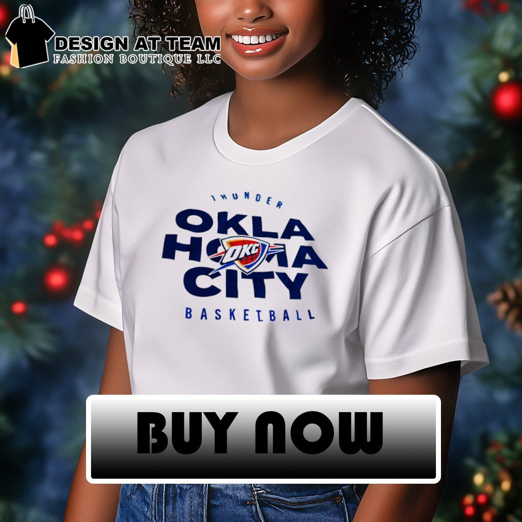 NBA Oklahoma City Thunder Basketball logo 2026 shirt