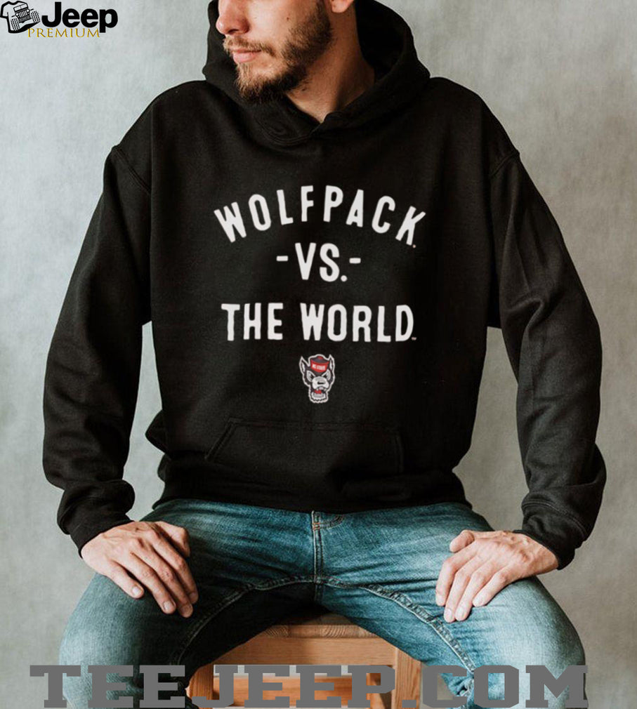 NC State Wolfpack vs the World 2026 logo shirt