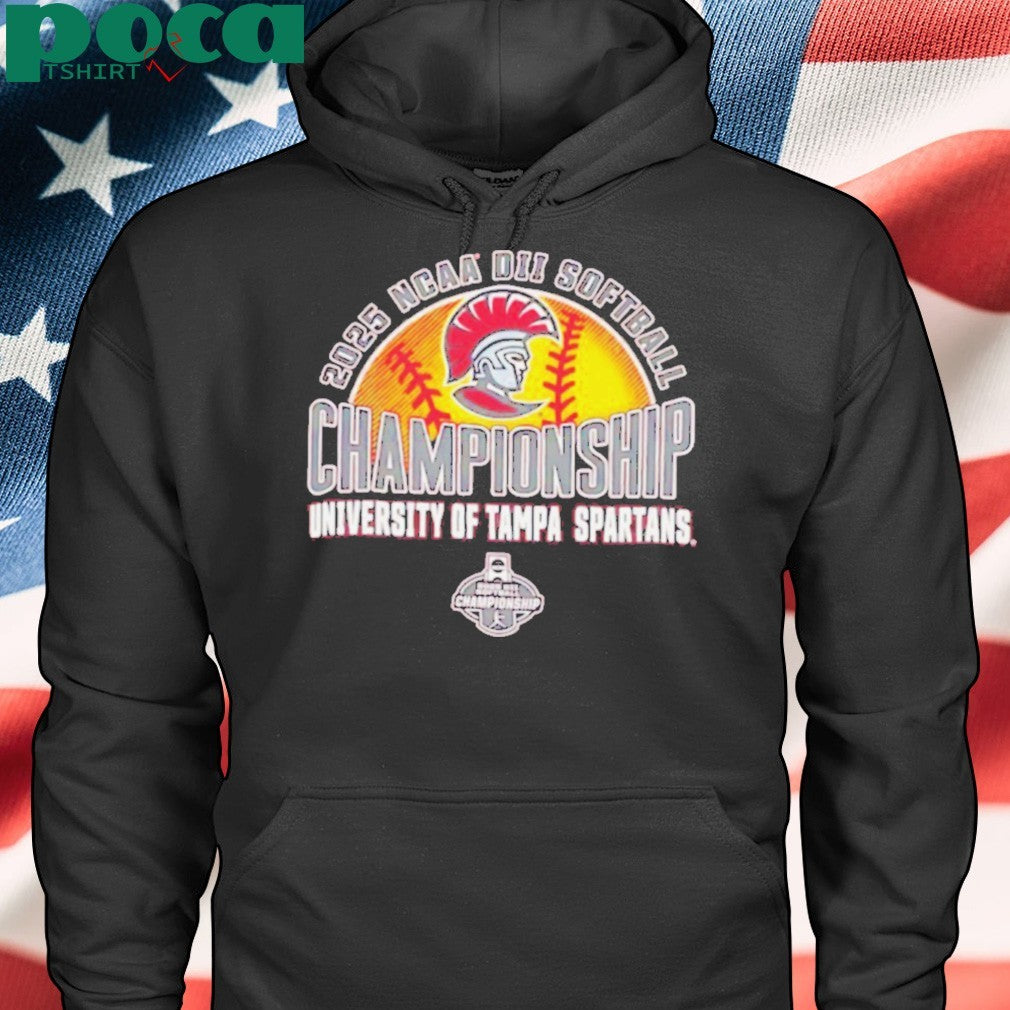 NCAA DII Softball Championship University of Tampa Spartans 2025 shirt