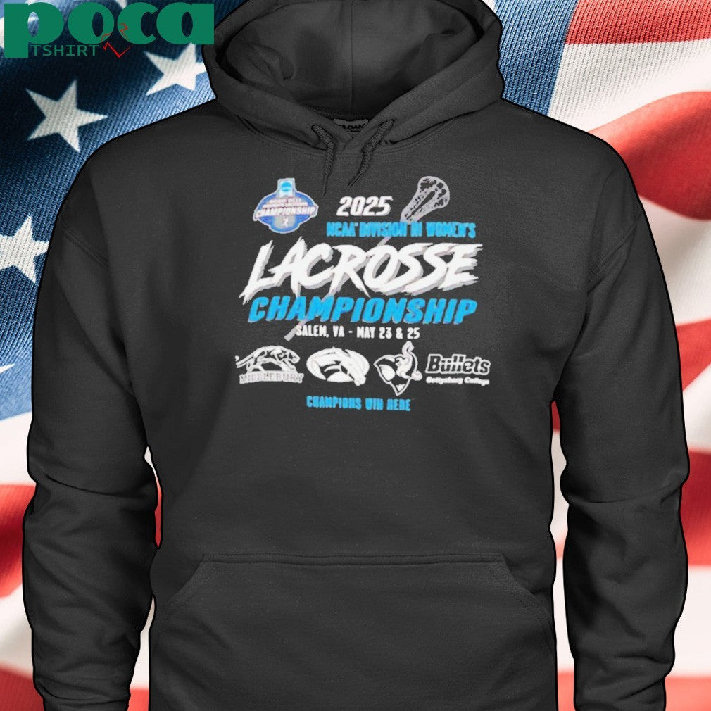 NCAA Division III Women’s Lacrosse Championship 2025 shirt
