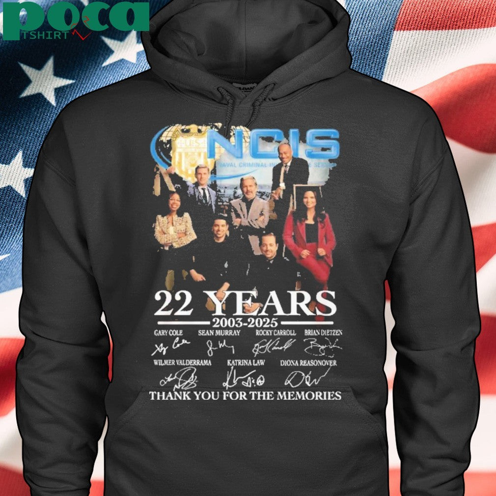 NCIS Celebrating The Memories Of 22 Years 2003-2025 Shirt