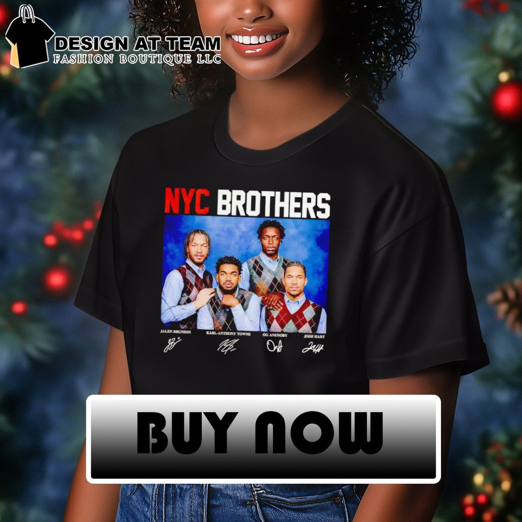 NYC Brothers Jalen Brunson Karl Josh Hart Og Anunoby Brothers Meme Vintage shirt