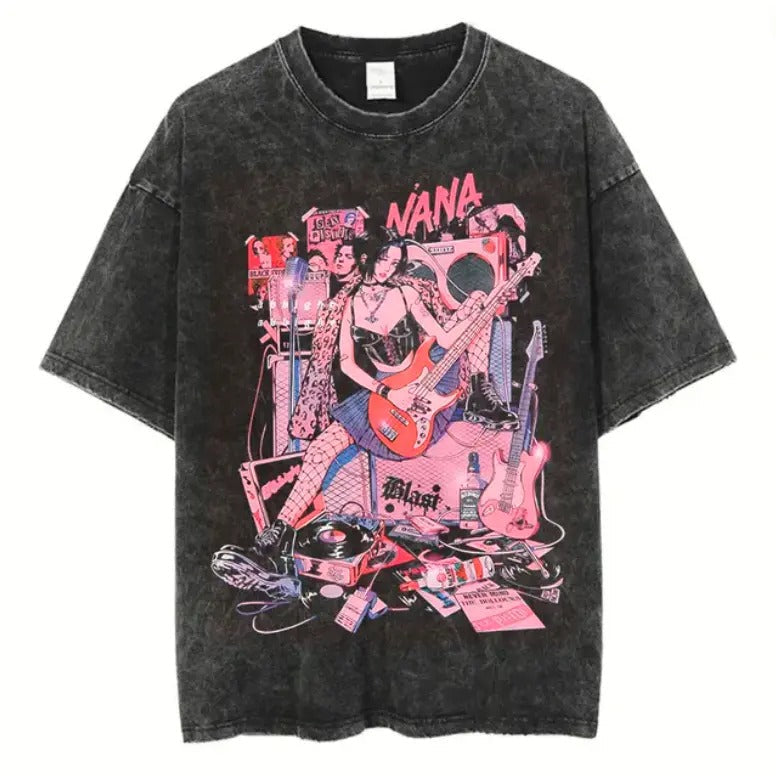 Nana Nana Osaki Vintage Rock Star Anime Anime Nana Anime Menswear Womenswear (1)