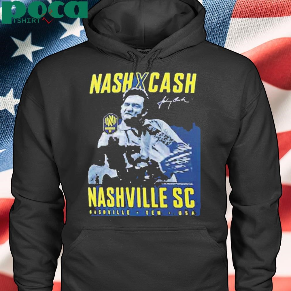 Nashville Sc X Johnny Cash Fanatics Finger Shirt