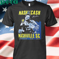 Nashville Sc X Johnny Cash Fanatics Finger Shirt