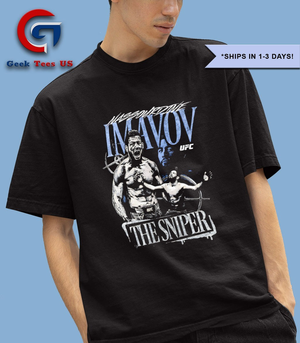 Nassourdine Imavov the Sniper graphic T-shirt