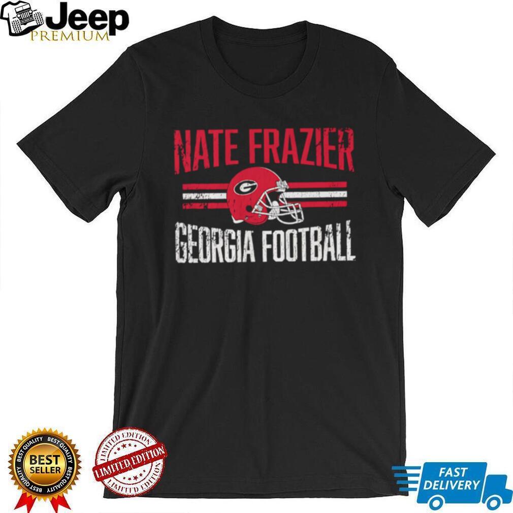 Nate Frazier Georgia Bulldogs NCAA Helmet shirt