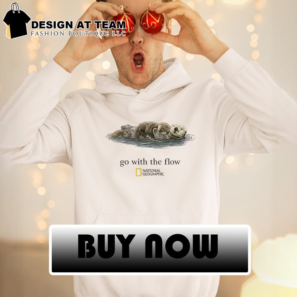 National Geographic Go With The Flow Otter shirt