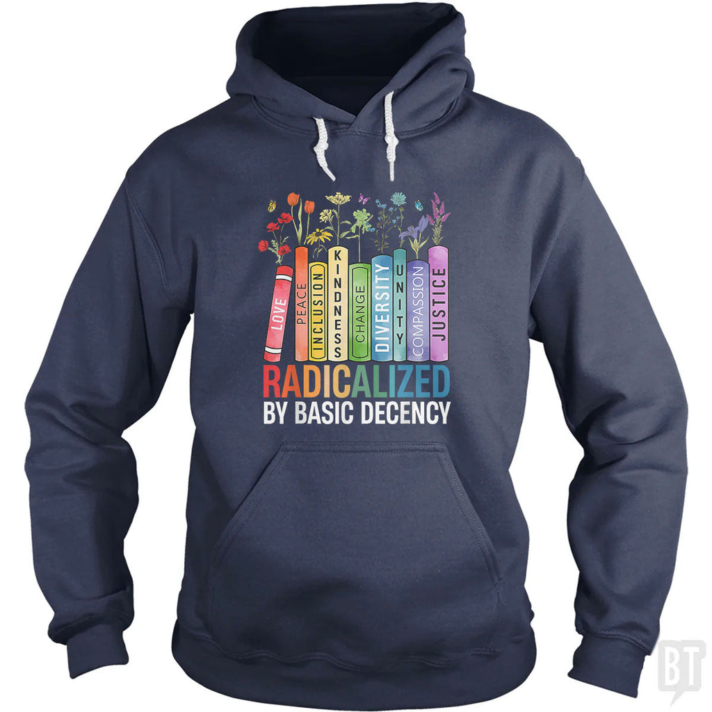 Book Flower Hoodie