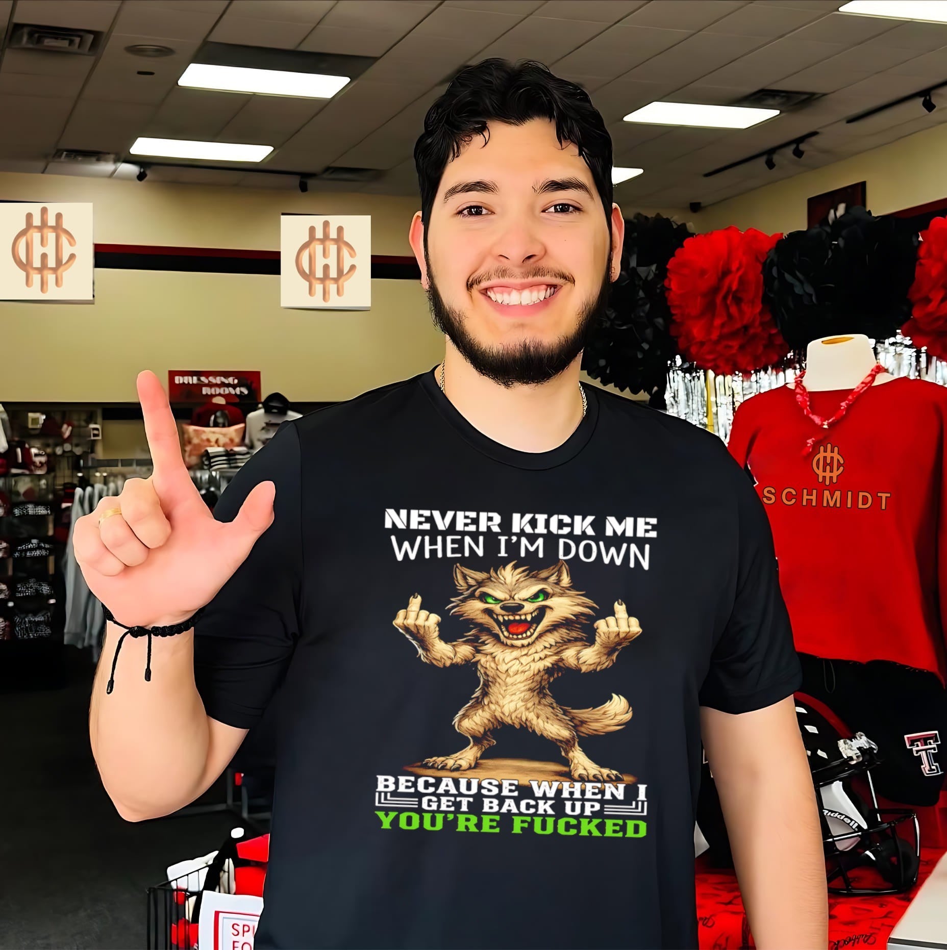 Never Kick Me When I’m Down Because When I Get Back Up You’re Fucked shirt
