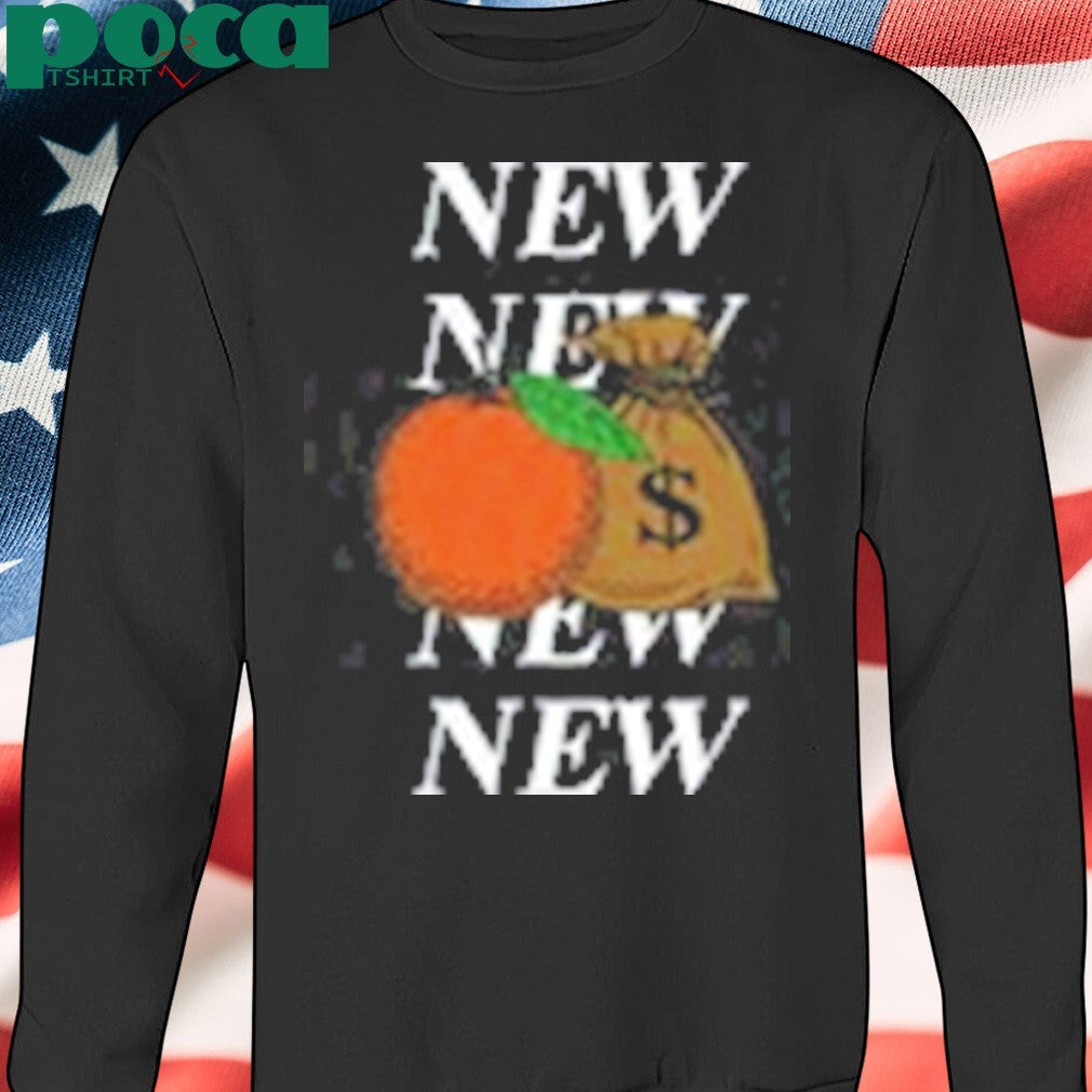 New Orange & Money Bag T-Shirt