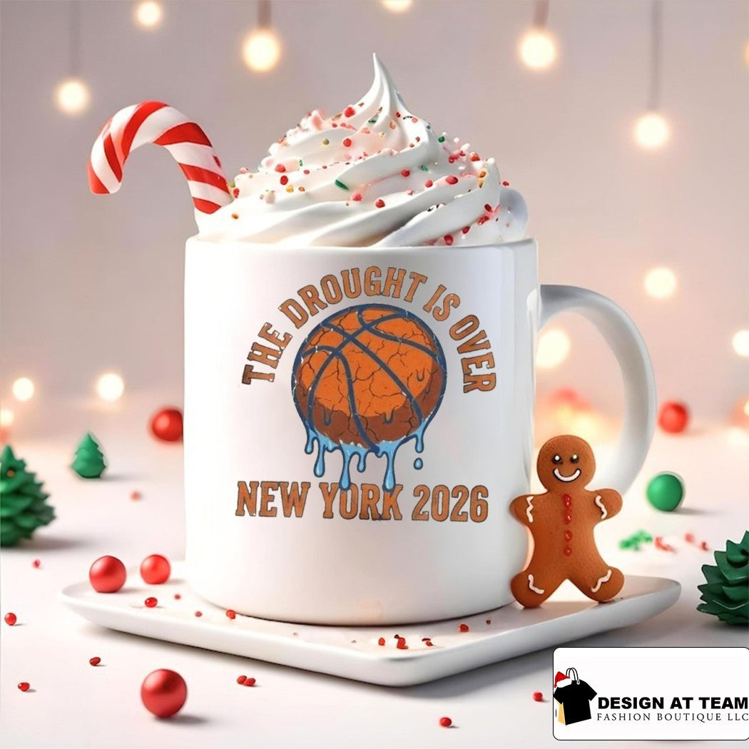New York Basketball apparel the drought is over 2026 shirt