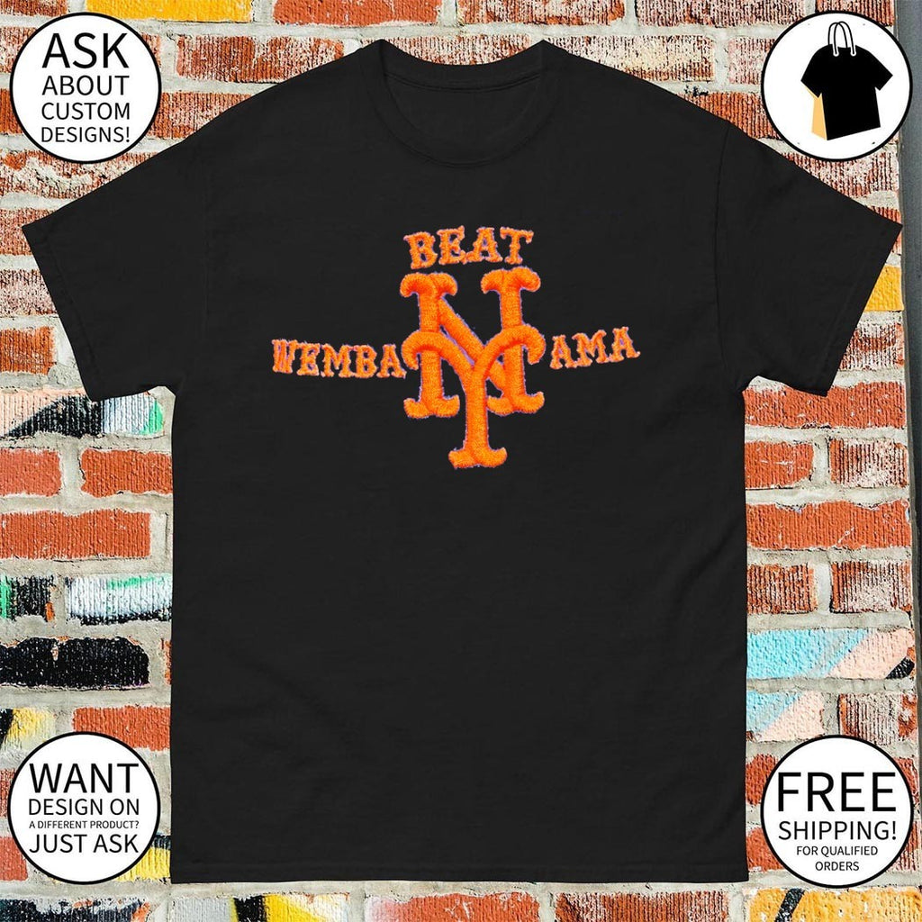 New York Beat Victor Wembanyama New York Mets Baseball MLB 2026 shirt