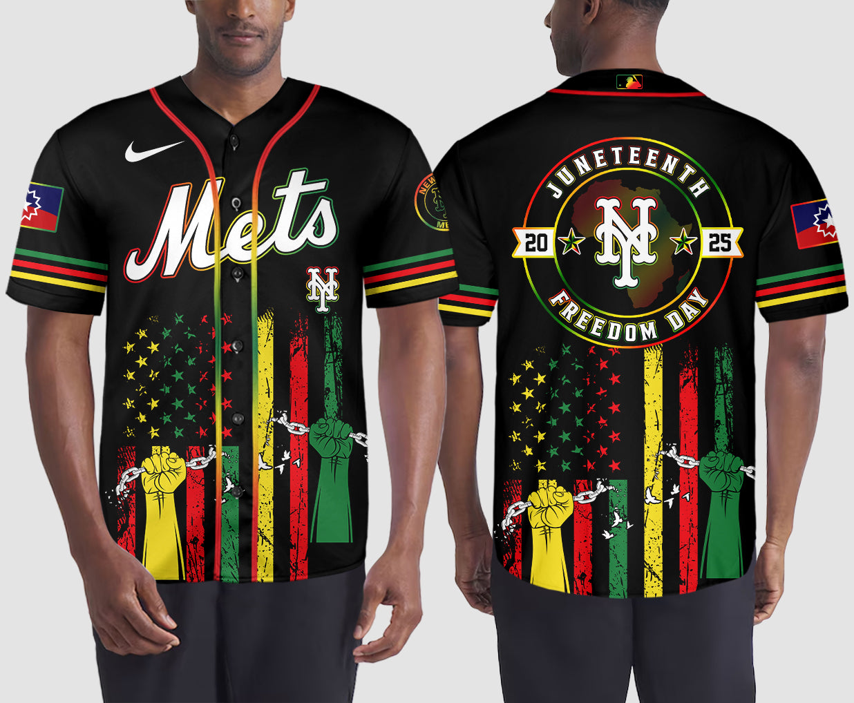 New York Mets Juneteenth Day 2025 Jersey