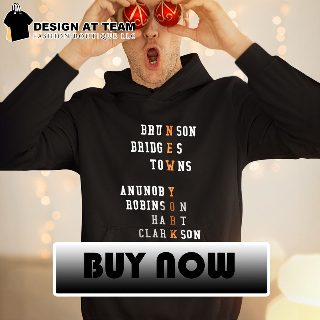 New York Squad Jalen Brunson Hart Robinson NY Basketball Fan Apparel shirt