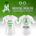 New York Yankees Mental Health Awareness Week Jersey