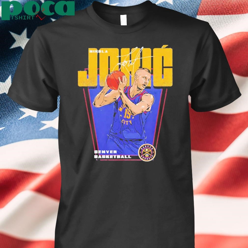 Nikola Jokic Denver Nuggets Nba Basketball Premiere Signature Vintage Shirt