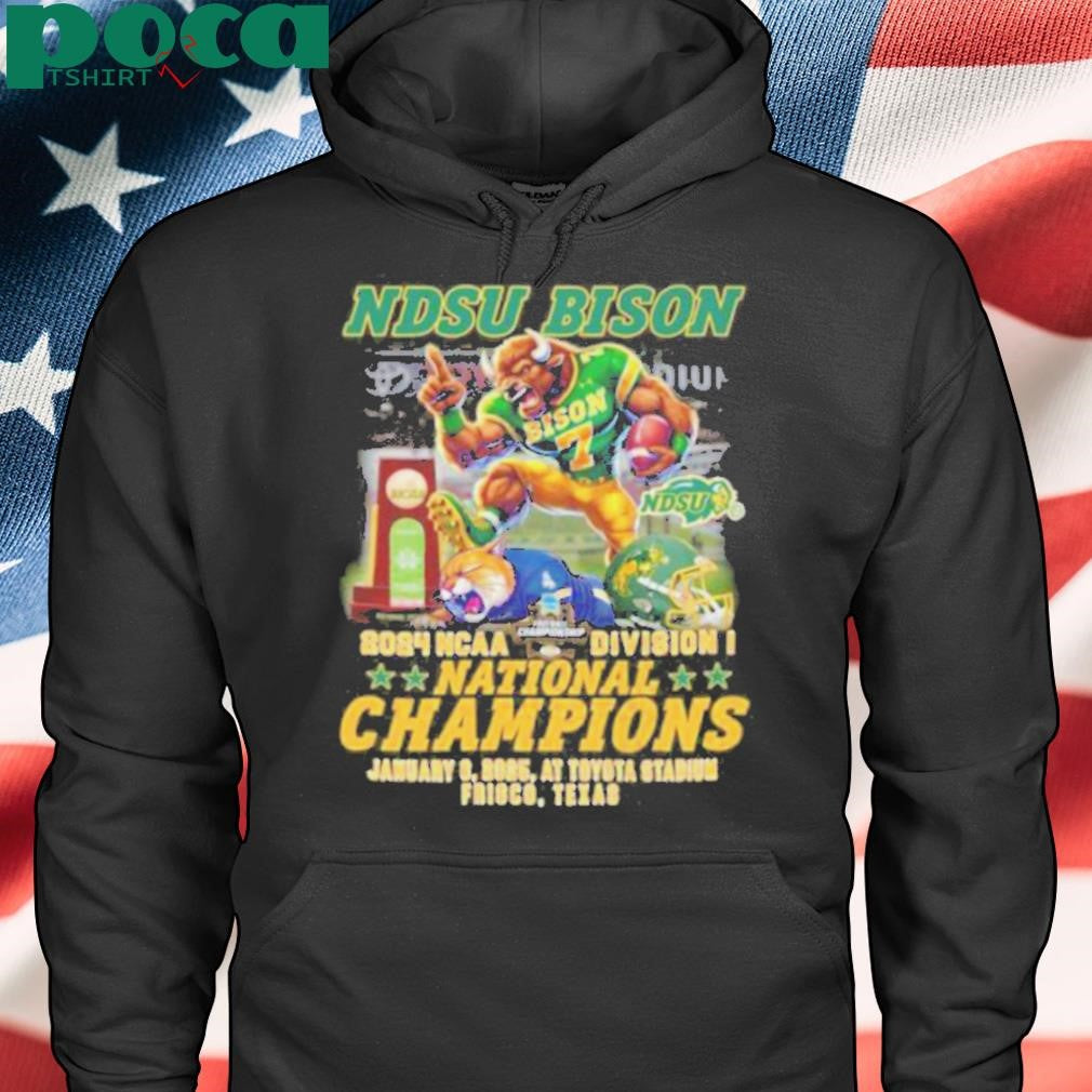 North Dakota State Bison National Champions T Shirt