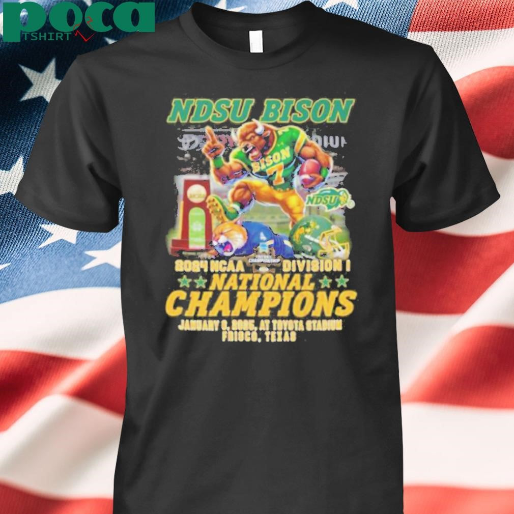 North Dakota State Bison National Champions T Shirt