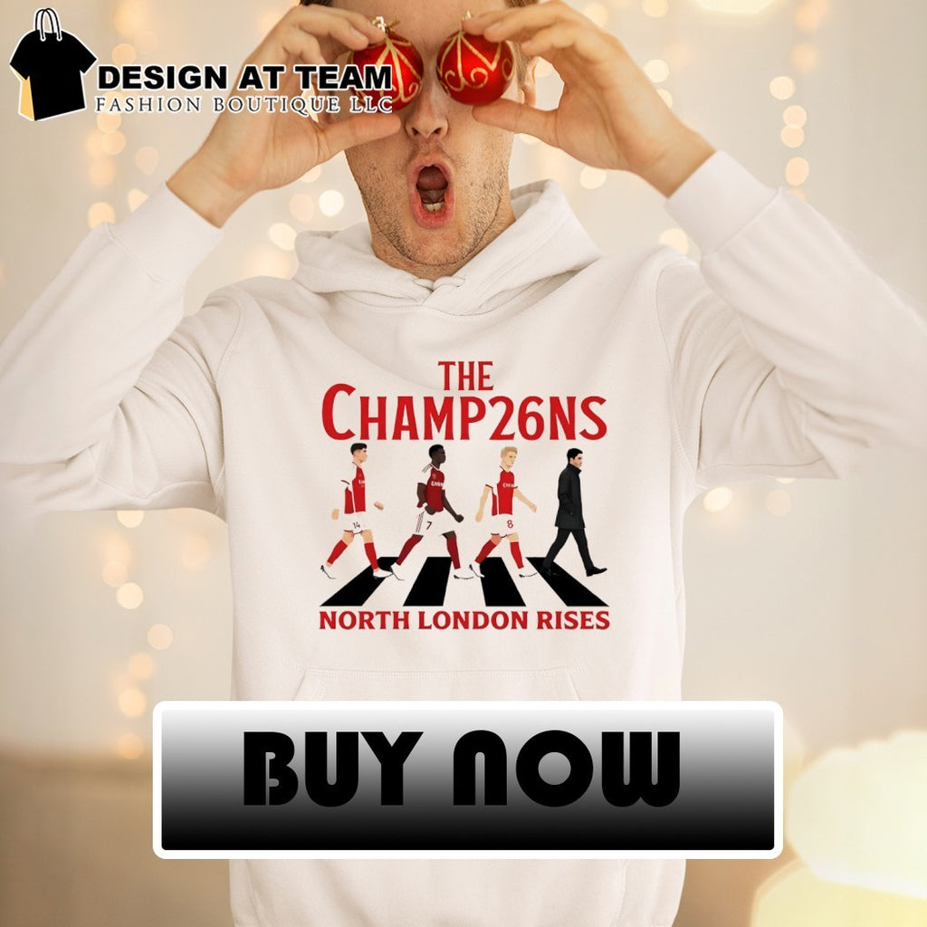 North London FC Rises The Champ26ns Abbey Road shirt
