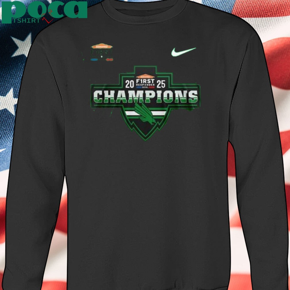 North Texas Football First Responder Bowl 2025 T-Shirt