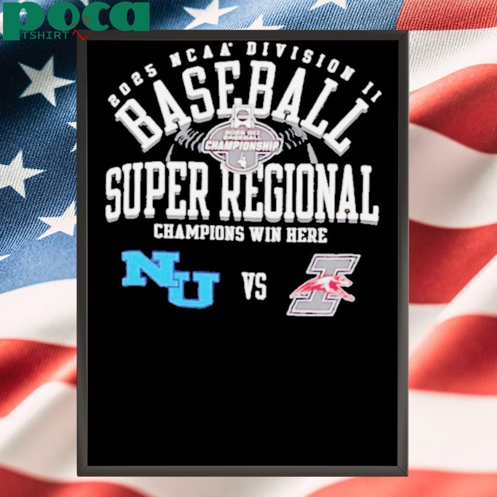 Northwood vs Indianapolis Greyhounds NCAA Division II Baseball Super Regional Champion Win Here 2025 shirt