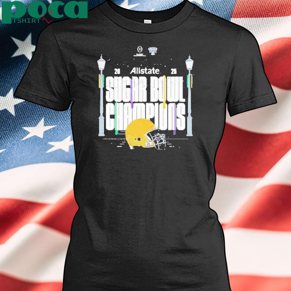 Notre Dame Fighting Irish 2025 Allstate Sugar Bowl Champions CFP Quaterfinal Season 24-25 Shirt