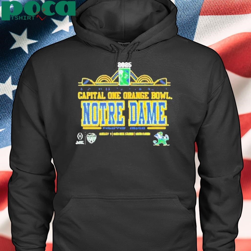 Notre Dame Fighting Irish College Football Playoff Semifinal At The 2025 Capital One Orange Bowl Shirt