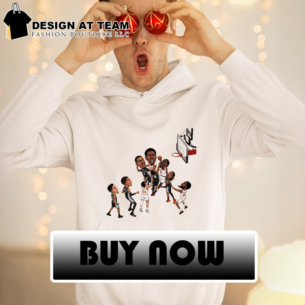 OG Anunoby Tip-In The hand of OG Finals NBA Knicks champions cartoon shirt