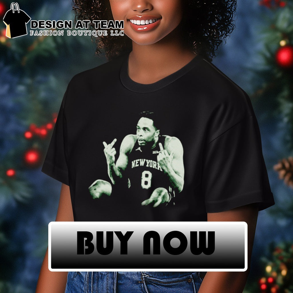 OG Anunoby middle finger Knicks star shirt