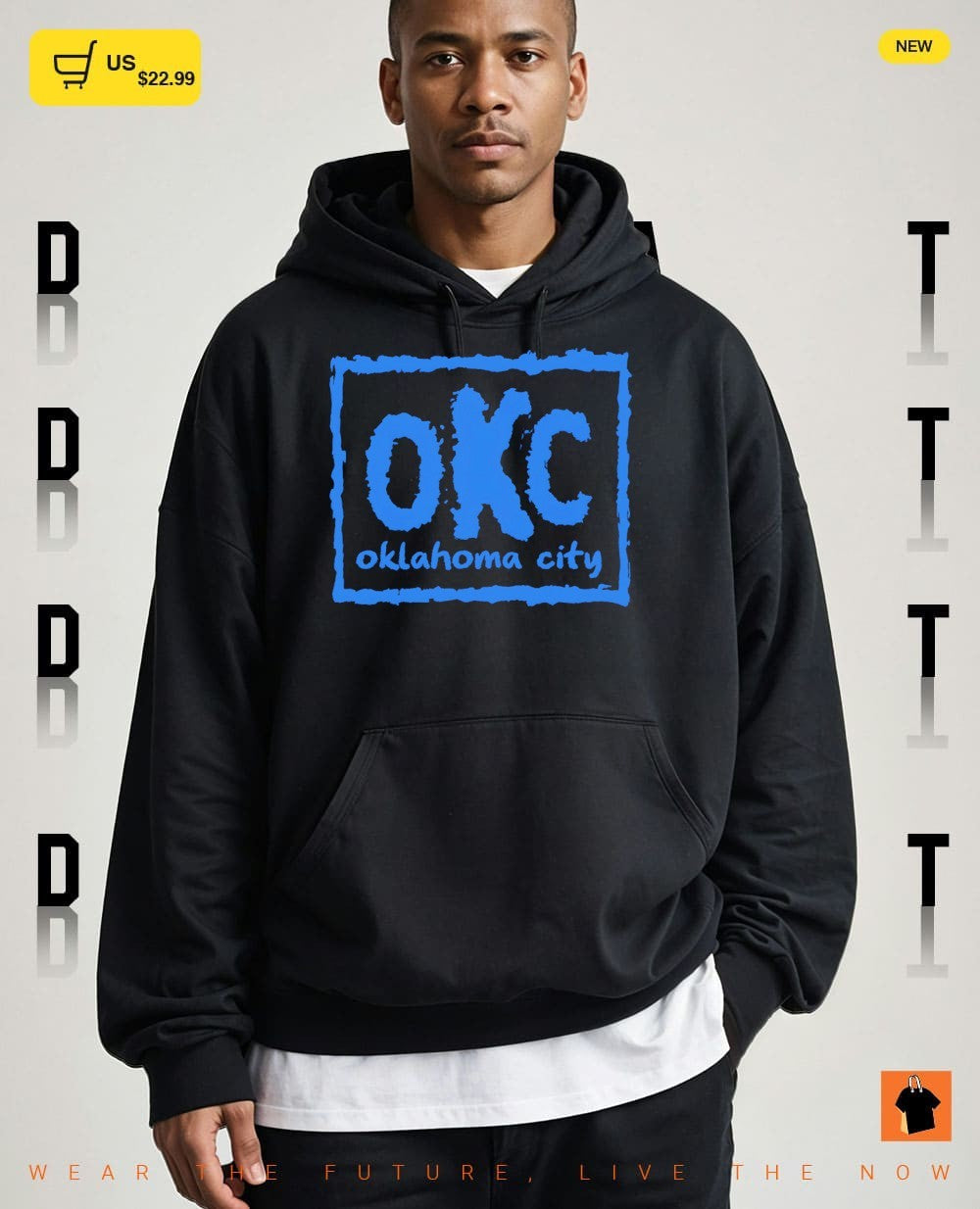 OKC Oklahoma City Thunder Basketball NBA parody logo shirt