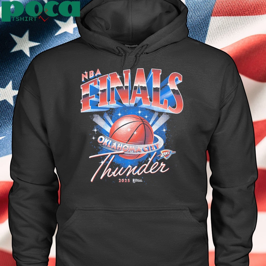OKC THUNDER 2025 NBA FINALS SPACE T-SHIRT