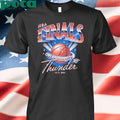 OKC THUNDER 2025 NBA FINALS SPACE T-SHIRT