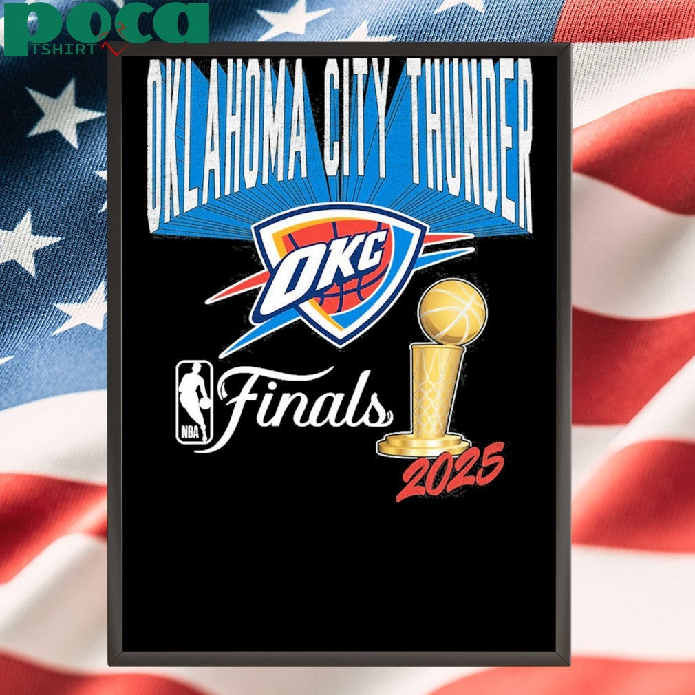 OKC THUNDER 2025 NBA FINALS STATEMENT T-SHIRT